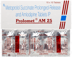 Prolomet Am 25 Tablet 10 Prolomet Am 25 Tablet 10